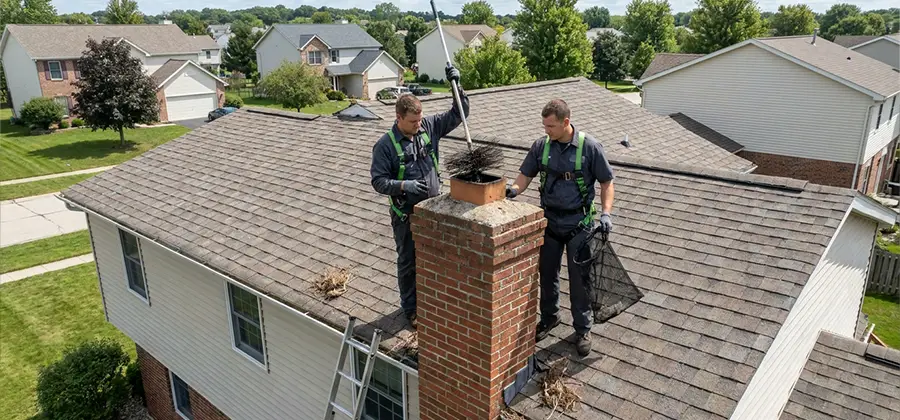 Bird Removal From Chimney in Griffin