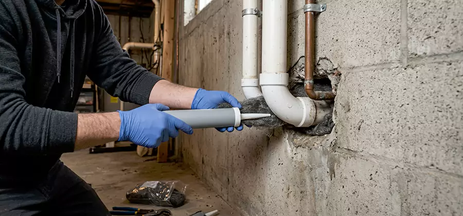 Mouse Proofing Pipes in Griffin