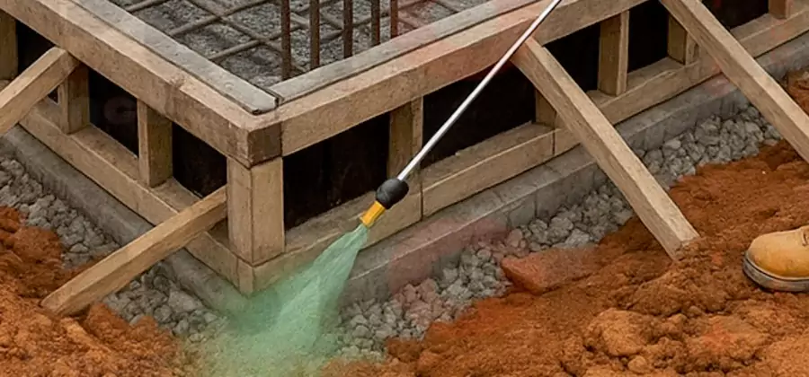 Foundation Slab Termite Treatment in Griffin
