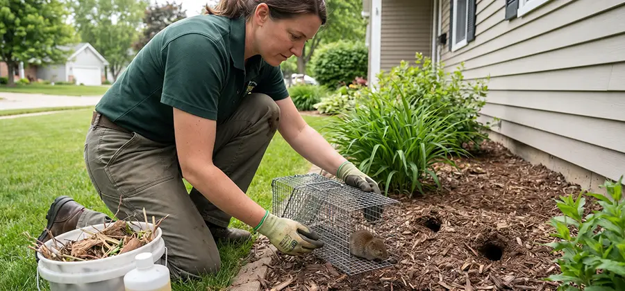 Organic Vole Control in Griffin